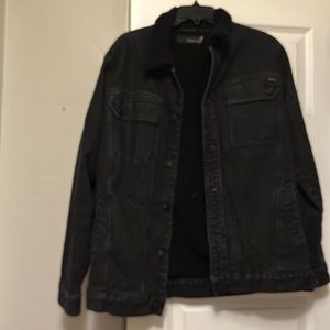 Men’s heavy jacket, wool lined